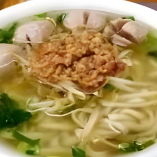 Taiwanese Meatball Noodles 貢丸湯麵